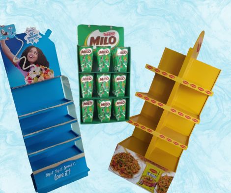 Display Rack Branding - Retail Campaign